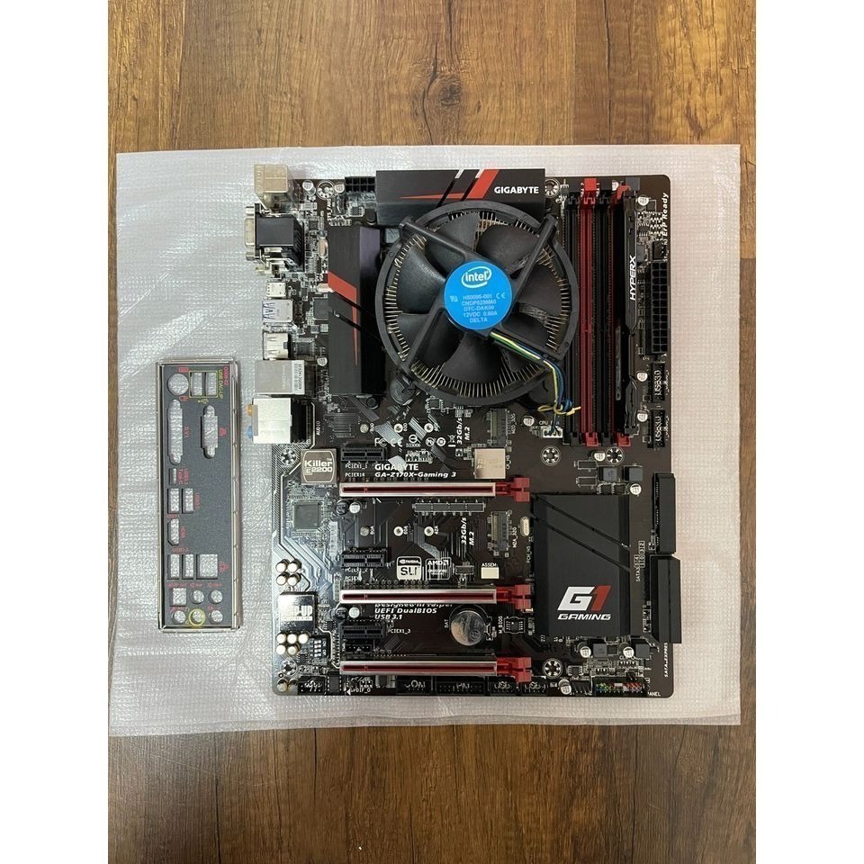 技嘉Z170X-GAMING 3主機板+CPU i7 6700K + 金士頓 HyperX DDR4 8G + 風扇-細節圖8