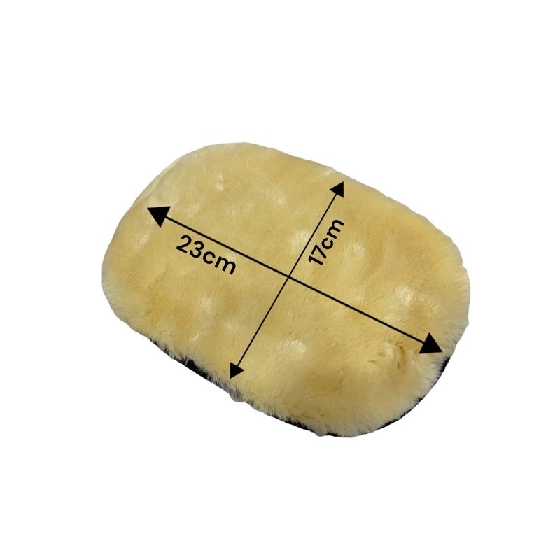 桃園｜CHE JIE車潔｜高密度羊毛手套23cmx17cm｜汽車美容用品-細節圖3