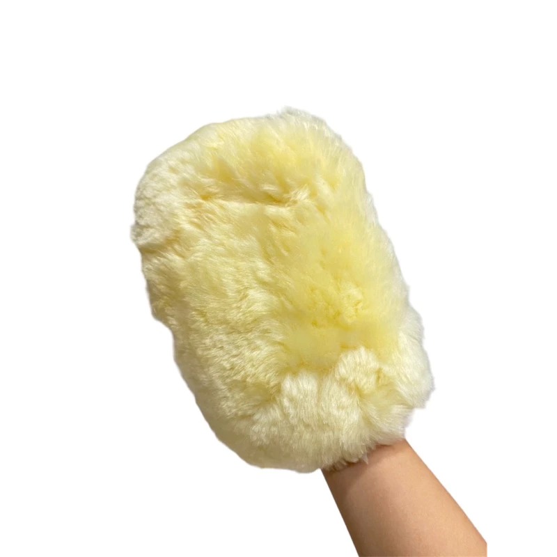 桃園｜CHE JIE車潔｜高密度羊毛手套26cmx20cmx5cm｜汽車美容用品-細節圖3