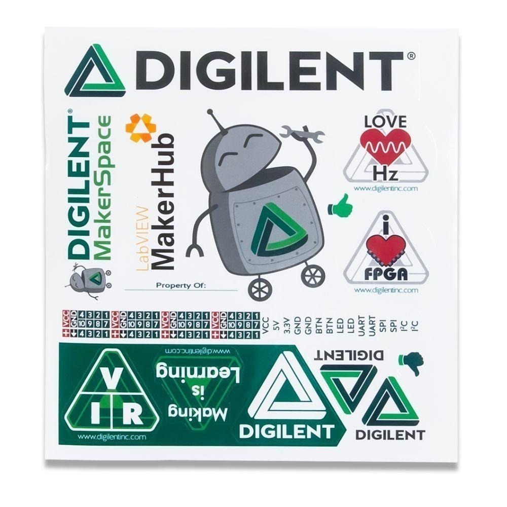 Project Box + Sticker Sheet Add-on｜邏輯板項目盒｜DIGILENT 美國原廠授權代理-細節圖2