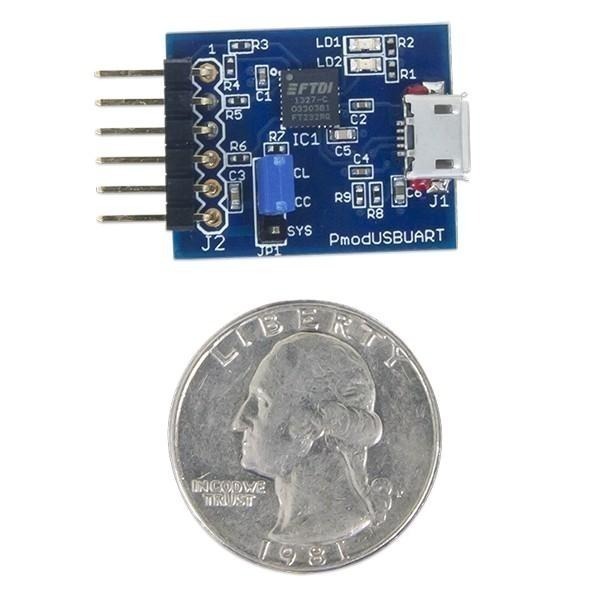 (填寫完保固資料，可立即出貨!)Pmod USBUART：USB 轉 UART 感測器模組 │ 美國原廠代理銷售-細節圖4