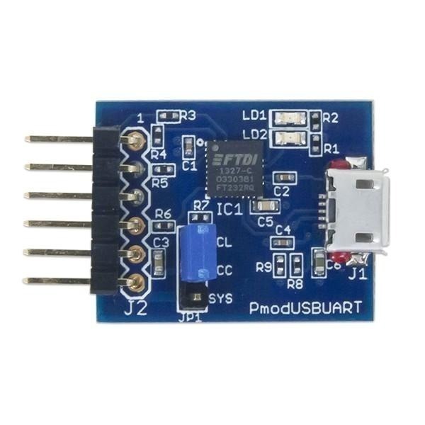 (填寫完保固資料，可立即出貨!)Pmod USBUART：USB 轉 UART 感測器模組 │ 美國原廠代理銷售-細節圖2