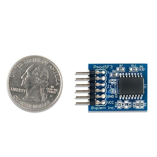 Pmod SF3 │ 32MB串列NOR 快閃記憶體模組 │ DIGILENT 美國原廠授權代理-細節圖4