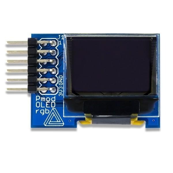Pmod OLEDrgb │ 16位元  96x64 RGB OLED 顯示器模組 │美國原廠代理銷售-細節圖2