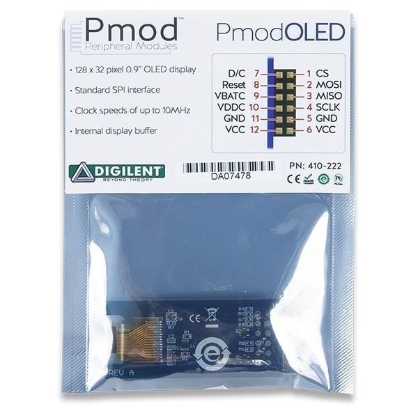Pmod OLED │ 128x32 畫素單色 OLED 顯示器模組 │ 美國原廠授權-細節圖5