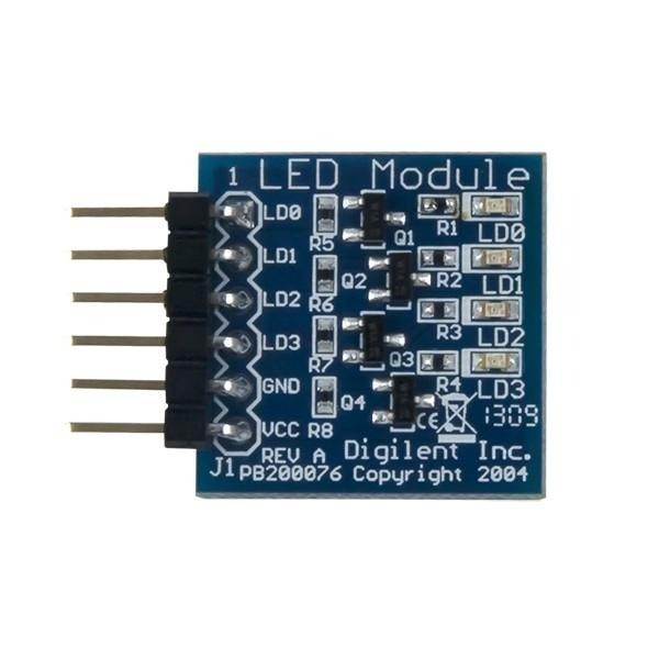 Pmod LED │ 4個高亮度LED模組 │ DIGILENT 美國原廠授權代理銷售-細節圖2