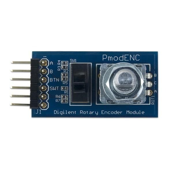 Pmod ENC │ 旋轉編碼器模組 │ DIGILENT 美國原廠授權代理銷售-細節圖2