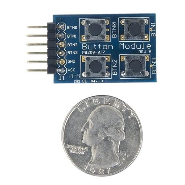 Pmod BTN │ FPGA 板外接按鈕模組 │ DIGILENT 美國原廠授權代理銷售-細節圖4