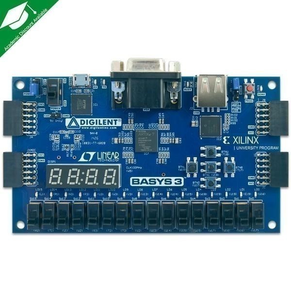 (填寫完保固資料，立即出貨)Basys 3 │ Xilinx Artix-7 FPGA 入門學習板  │ 美國原廠授權-細節圖5