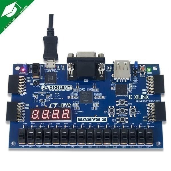 (填寫完保固資料，立即出貨)Basys 3 │ Xilinx Artix-7 FPGA 入門學習板  │ 美國原廠授權-細節圖2