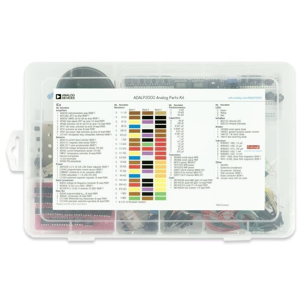 Analog Parts Kit 模擬零件套件 | DIGILENT 美國原廠授權｜可開立發票-細節圖2