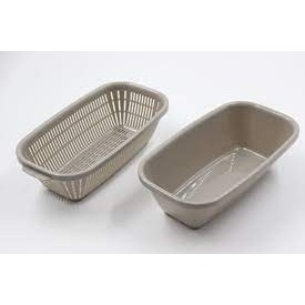 日本 NAKAYA 細長型 瀝水籃組  白色 / 咖啡色 顏色隨機出貨-細節圖2