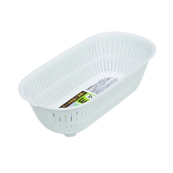 日本 NAKAYA 細長型 瀝水籃組  白色 / 咖啡色 顏色隨機出貨-細節圖5