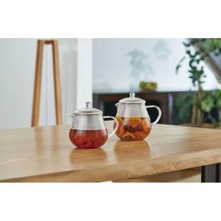 🇯🇵 HARIO 耐熱玻璃 花茶壺 泡茶壺 玻璃壺 700ml /  450ml-細節圖2
