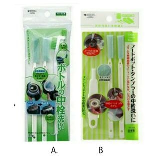🇯🇵 MAMEITA 保溫瓶 細縫 間隙 清潔 刷具組 3入組 2款-細節圖7