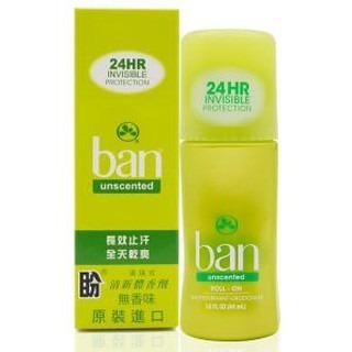 🇺🇸 Ban 盼 清新體香劑 滾珠式 原味花香 爽身粉香 無香 44ml  103ml-細節圖6