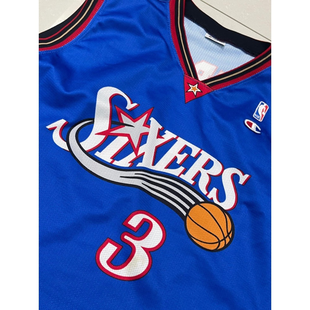 Allen Iverson 藍流星 歐染-細節圖4