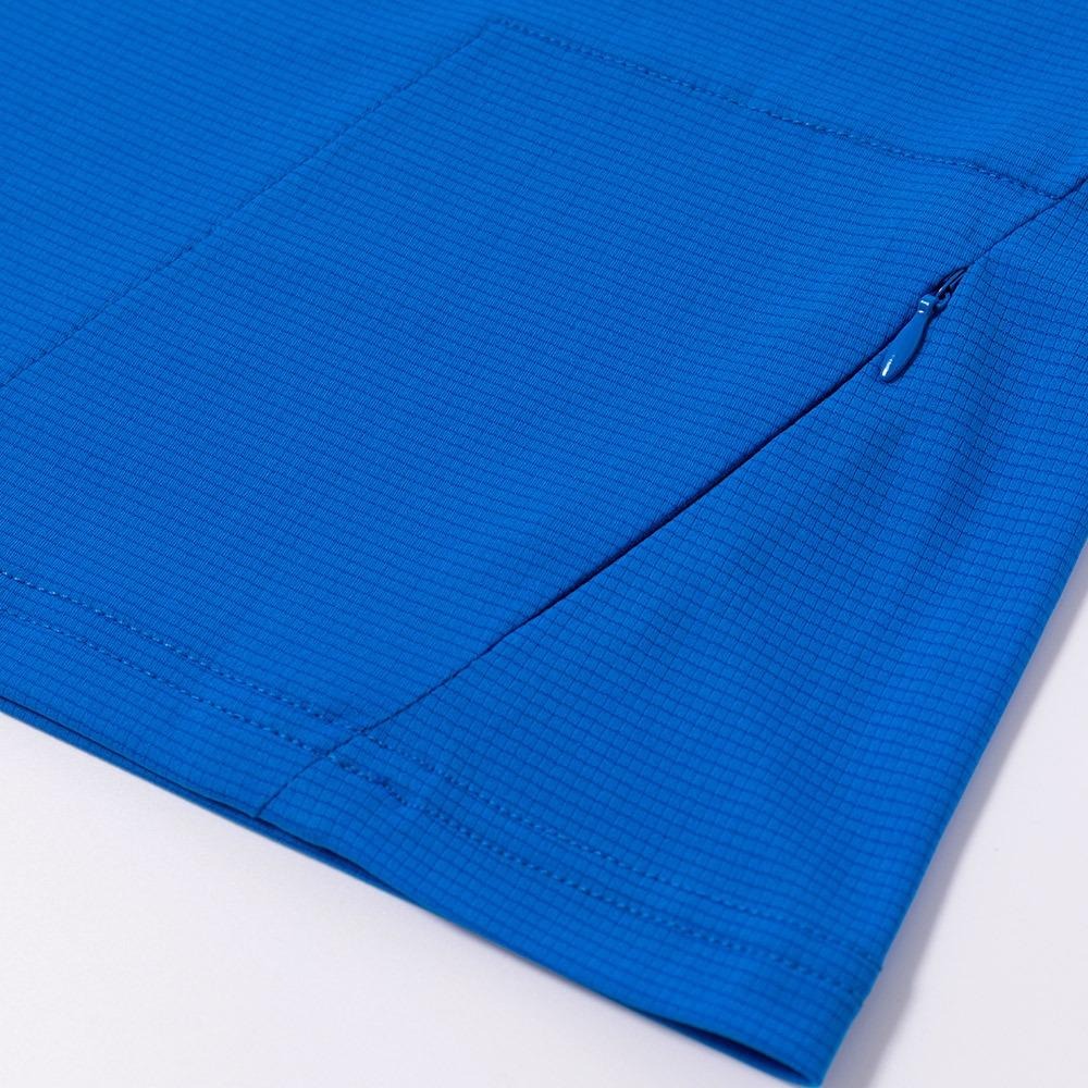 【AStage】Buff T-Shirt 透氣快乾短袖排汗衣 男 天藍 (A11202-0021)｜銀離子機能運動上衣-細節圖3
