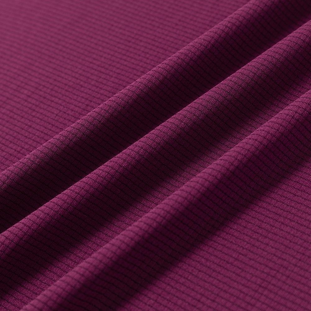 【AStage】Cypress T-Shirt 透氣快乾短袖排汗衣 葡萄酒紫 (A21202-0026)｜銀離子運動上衣-細節圖5