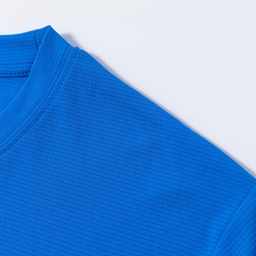 【AStage】Cypress T-Shirt 透氣快乾長袖排汗衣 男 天藍 (A11202-0022)｜銀離子運動上衣-細節圖7