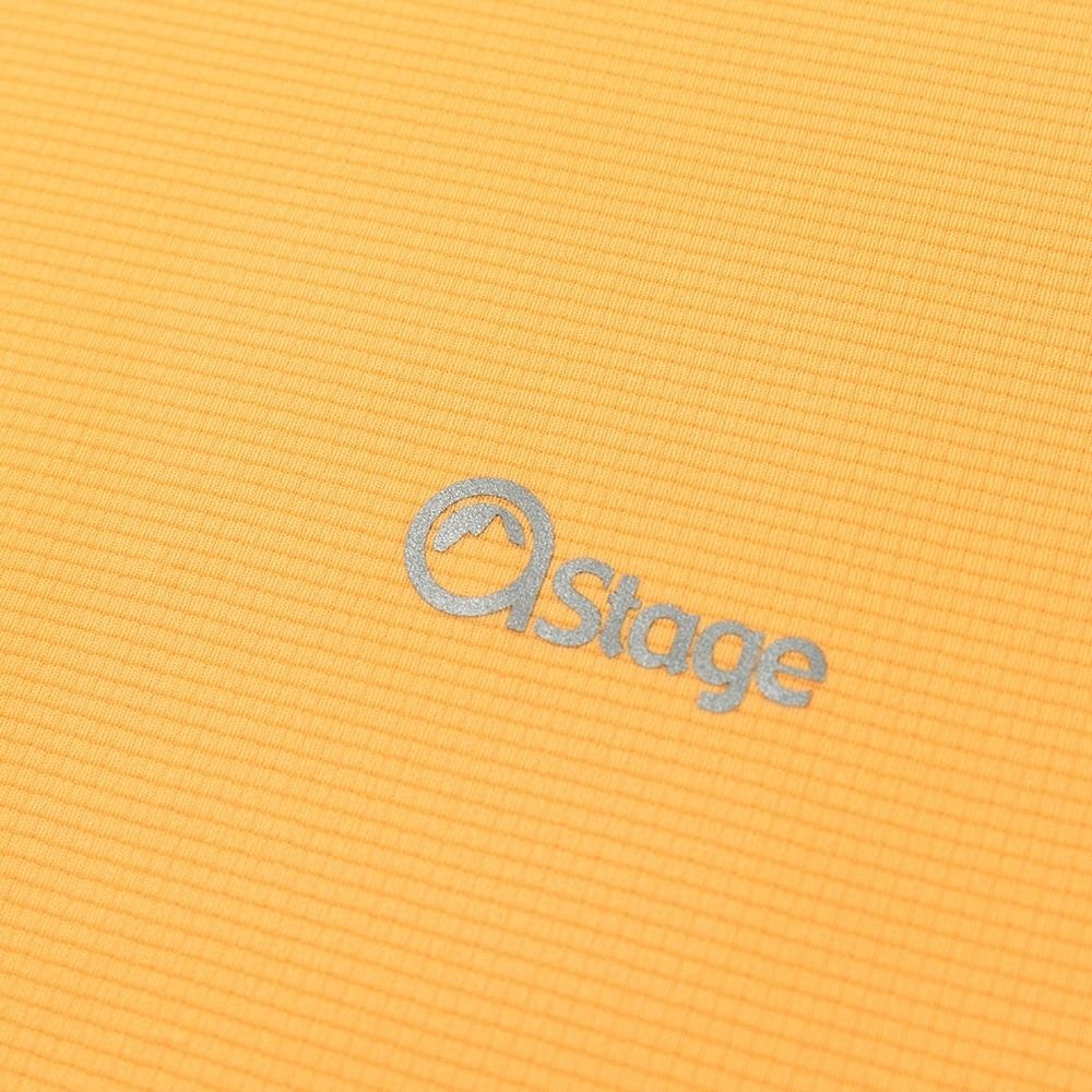 【AStage】Cypress T-Shirt 透氣快乾短袖排汗衣 男 蜂蜜橘(A11202-0020)｜銀離子運動上衣-細節圖3