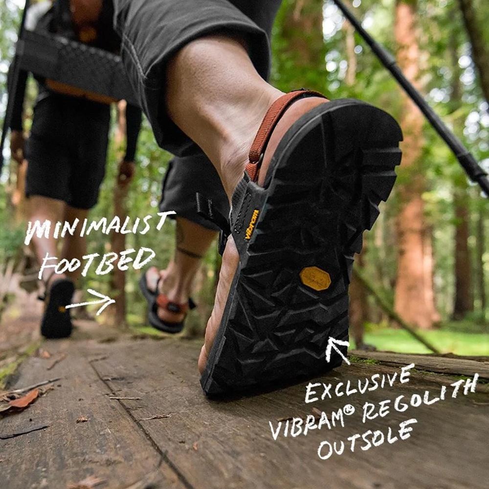 【BEDROCK 美國】Cairn Adventure Sandals 越野運動涼鞋 中性款 黑 美國製-細節圖2