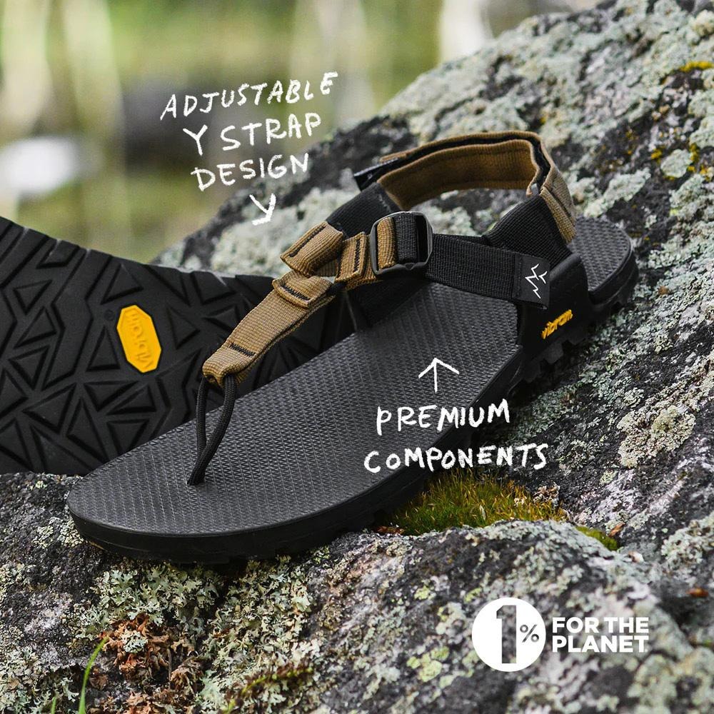 【BEDROCK 美國】Cairn Adventure Sandals 越野運動涼鞋 中性款 黑 美國製-細節圖3