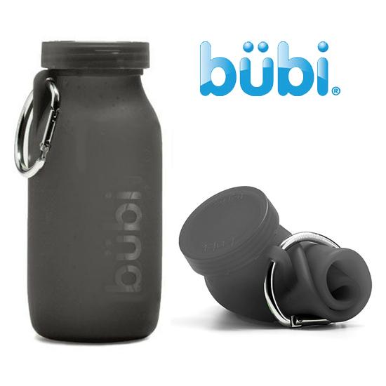 【Bubi Bottle 美國】矽膠摺疊多功能水壺 (450ml) ｜捲式折疊水瓶 可裝入冷飲/熱飲 100%醫用級矽膠-細節圖8