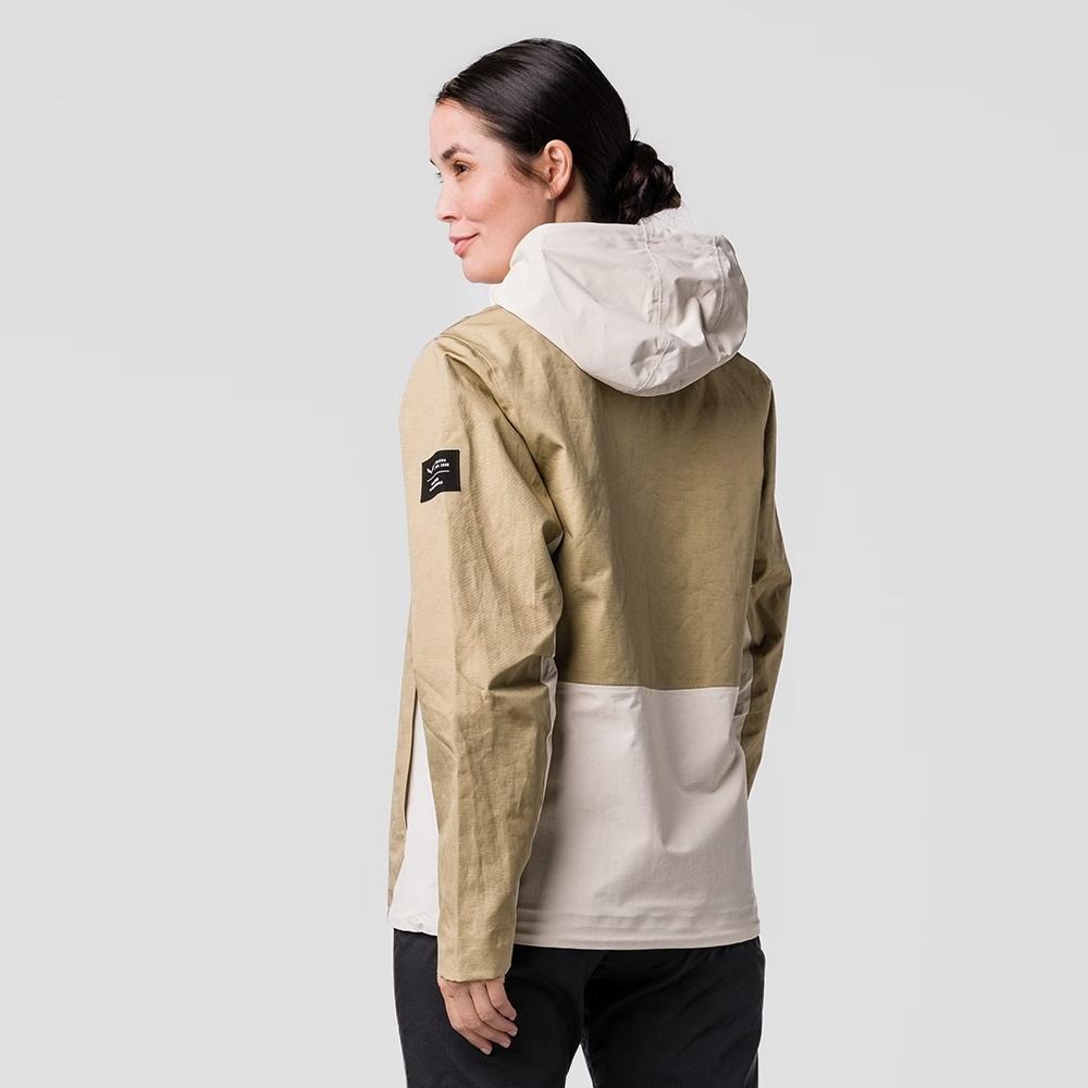 【SALEWA 義大利】FANES HEMP POWERTEX 3L JACKET 女 防水外套｜夏季高性能防風防水夾克-細節圖2