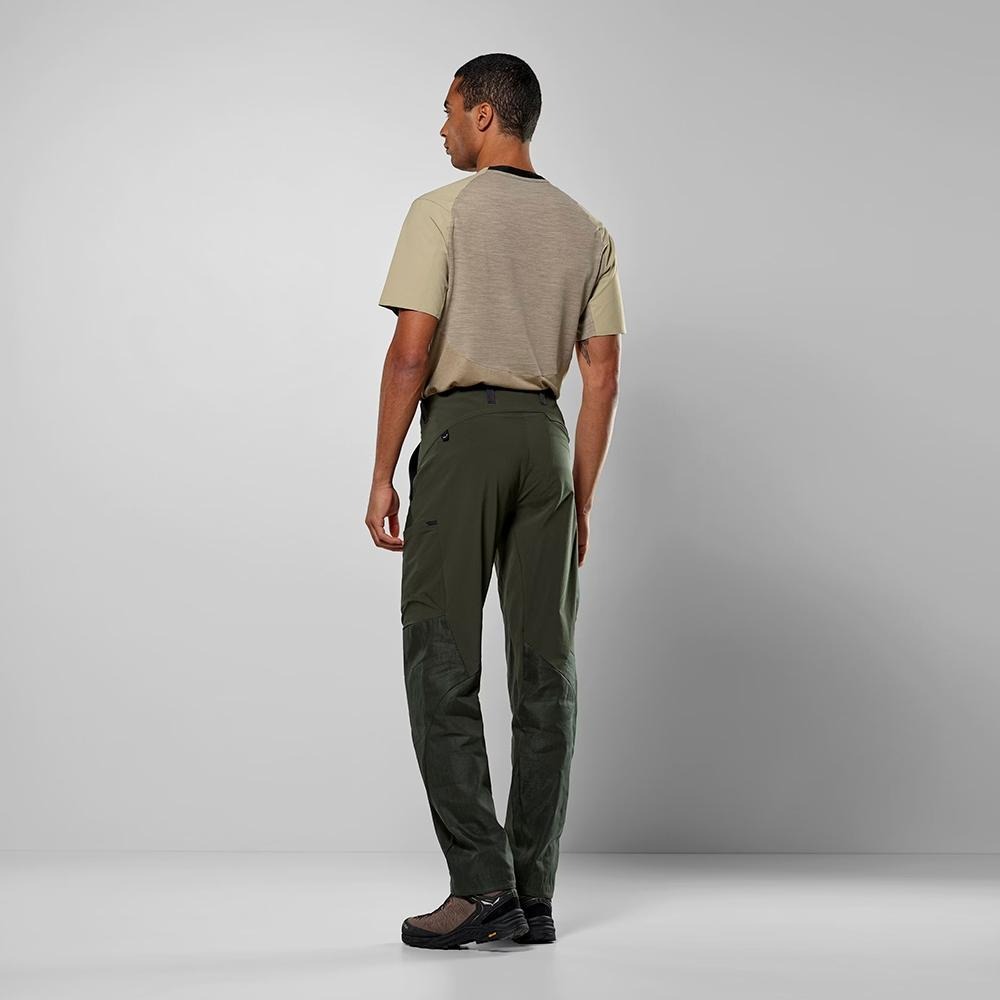 【SALEWA 義大利】PUEZ HEMP DURASTRETCH PANT 男 多功能長褲｜夏季登山健行褲 工裝褲-細節圖3