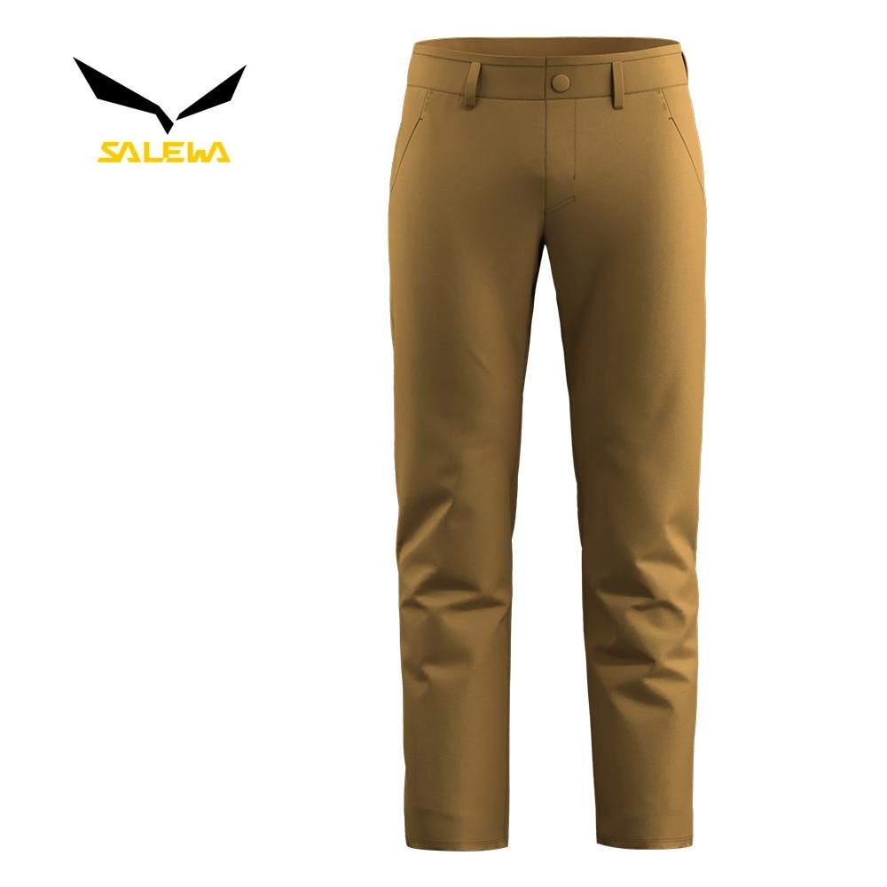 【SALEWA 義大利】FANES SARNER LIGHT PANT 男 輕量混合棉長褲｜夏季褲款 直筒褲-細節圖2