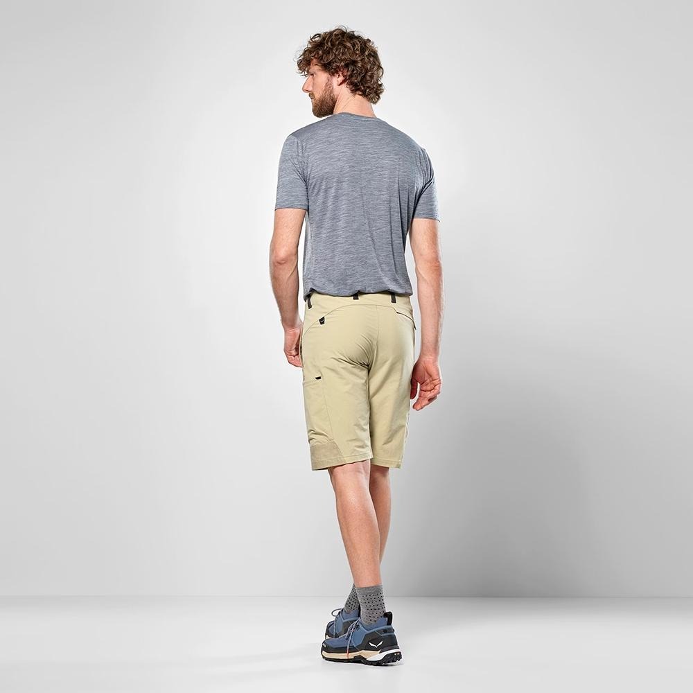 【SALEWA 義大利】PUEZ HEMP DURASTRETCH SHORTS 男 多功能短褲｜功能性夏季登山健行短褲-細節圖3