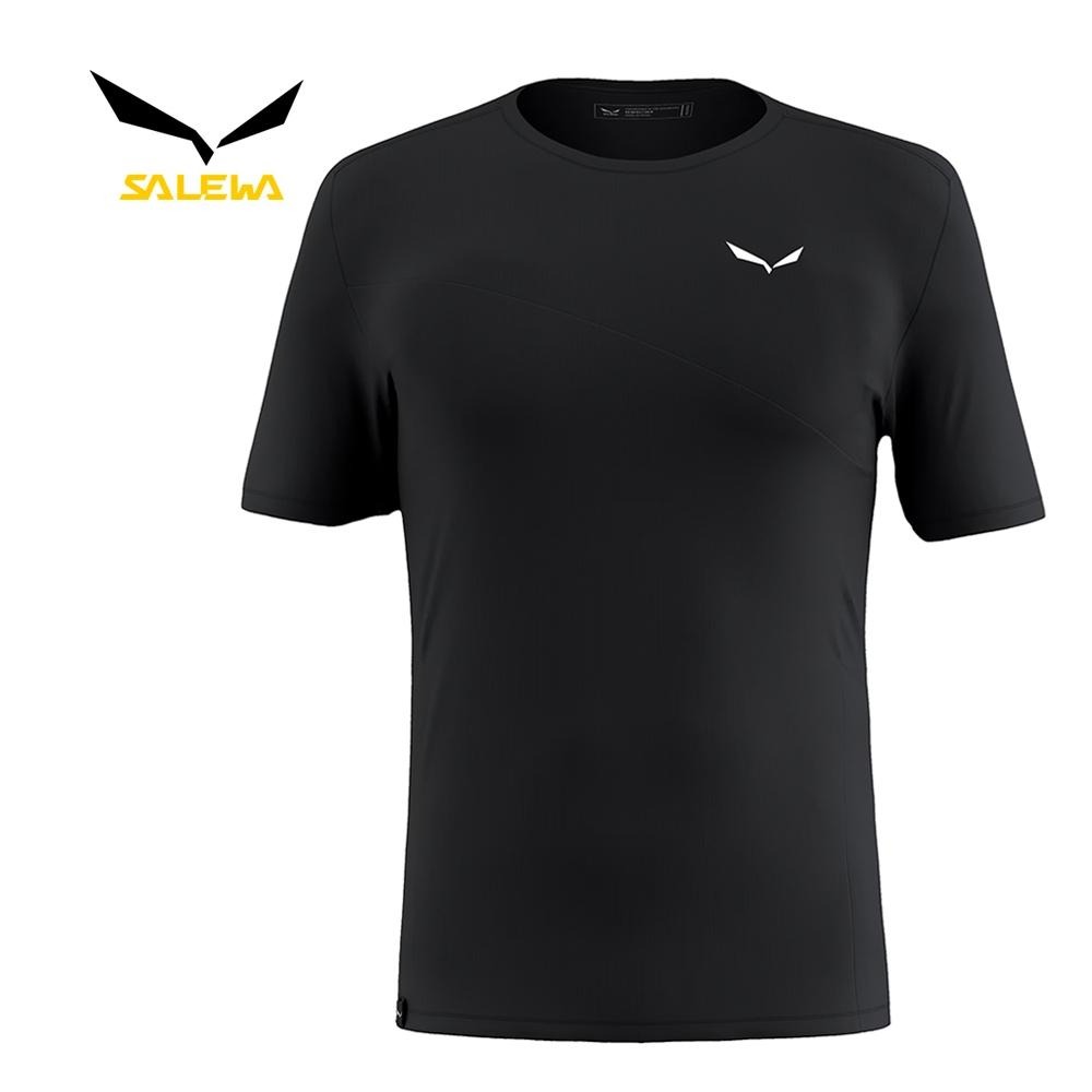 【SALEWA 義大利】PUEZ SPORTY DRY T-SHIRT 男 運動上衣｜吸濕快乾透氣排汗衣 短袖運動T恤-細節圖2