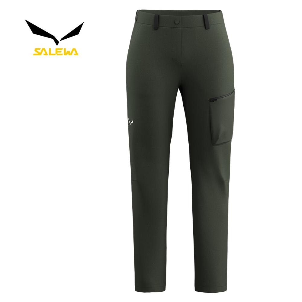 【SALEWA 義大利】PUEZ HEMP DURASTRETCH PANT 女 多功能長褲｜夏季登山健行褲 工裝褲-細節圖2