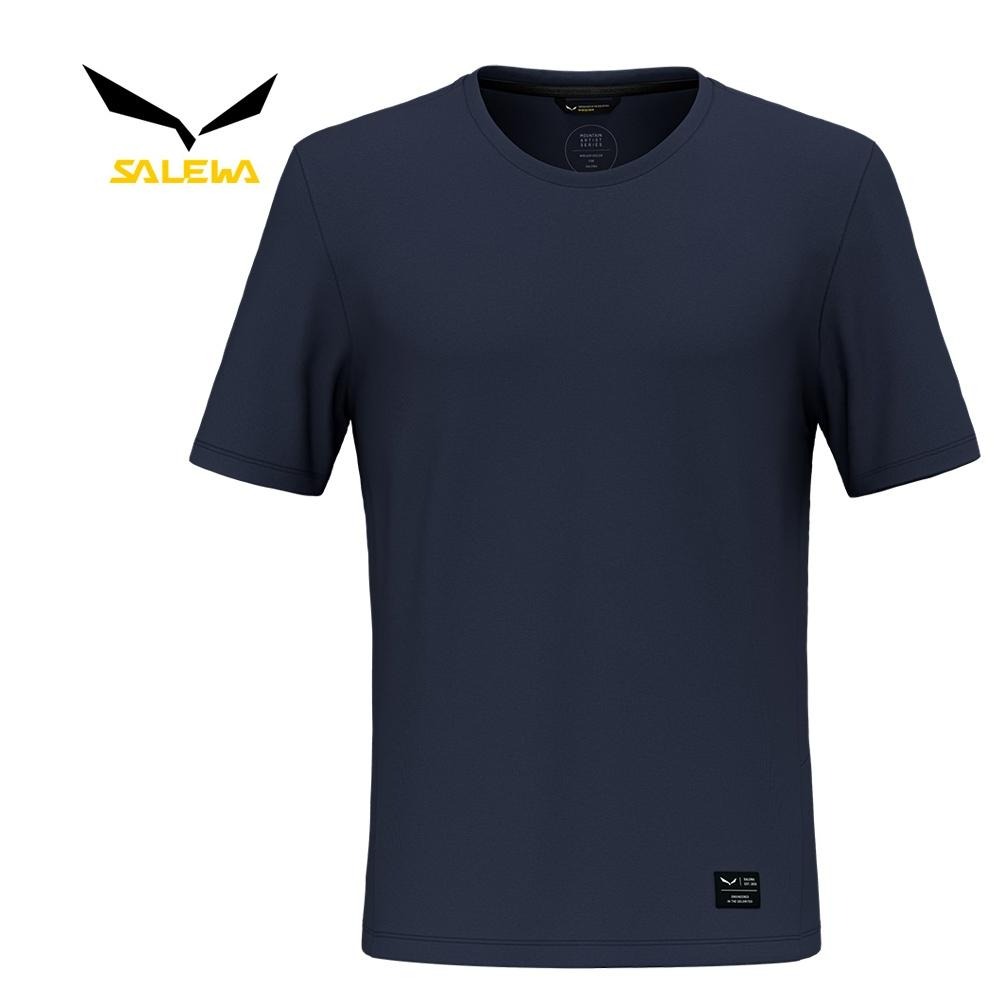 【SALEWA 義大利】FANES DRY T-SHIRT 男 快乾短袖排汗衣｜吸濕快乾 夏日短袖排汗衣 短袖運動T恤-細節圖2