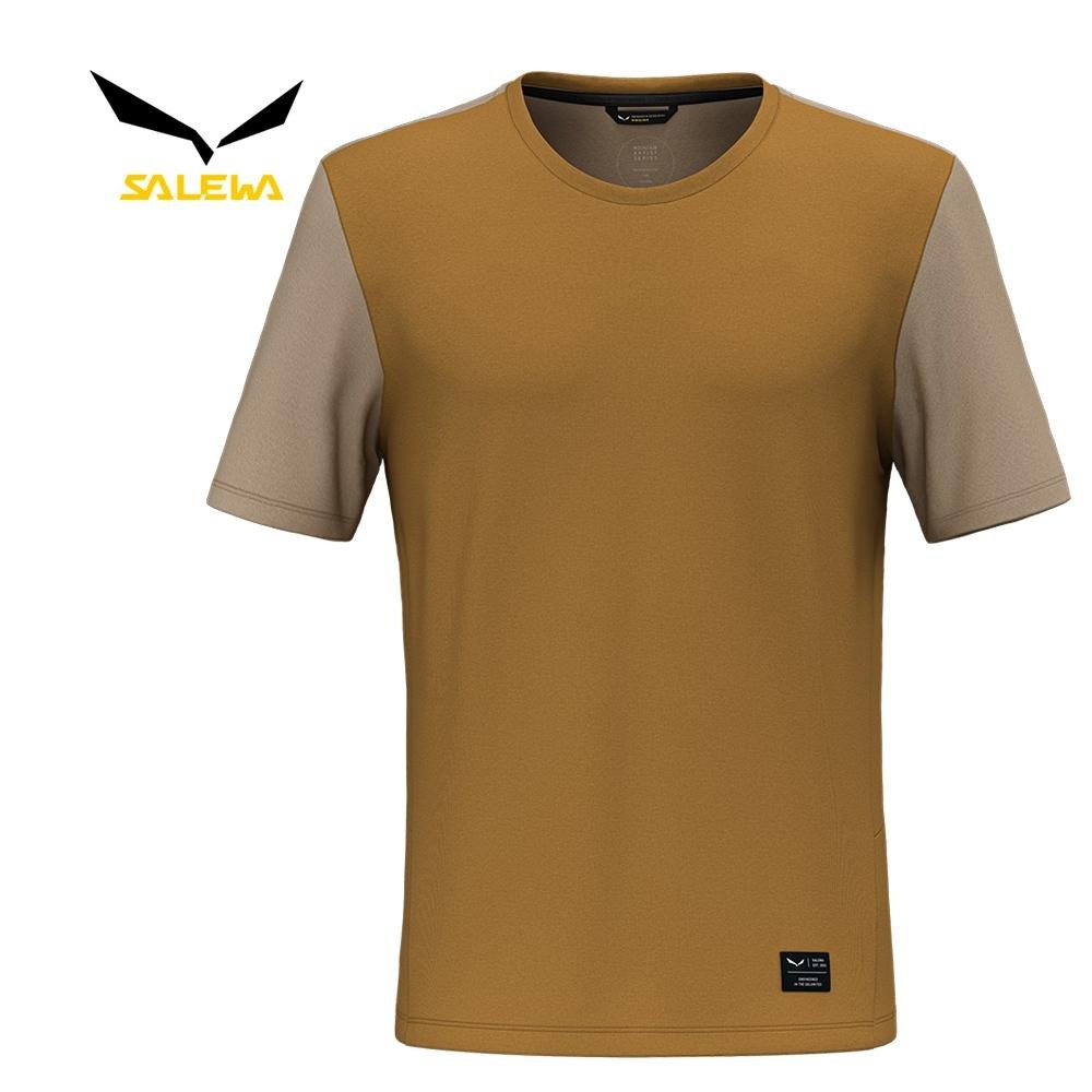 【SALEWA 義大利】FANES DRY T-SHIRT 男 快乾短袖排汗衣｜吸濕快乾 夏日短袖排汗衣 短袖運動T恤-細節圖5