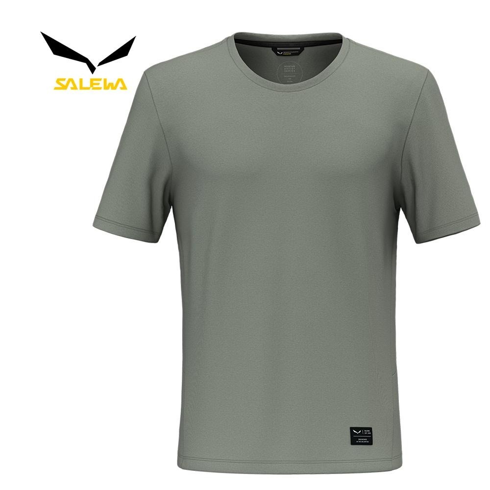 【SALEWA 義大利】FANES DRY T-SHIRT 男 快乾短袖排汗衣｜吸濕快乾 夏日短袖排汗衣 短袖運動T恤-細節圖8