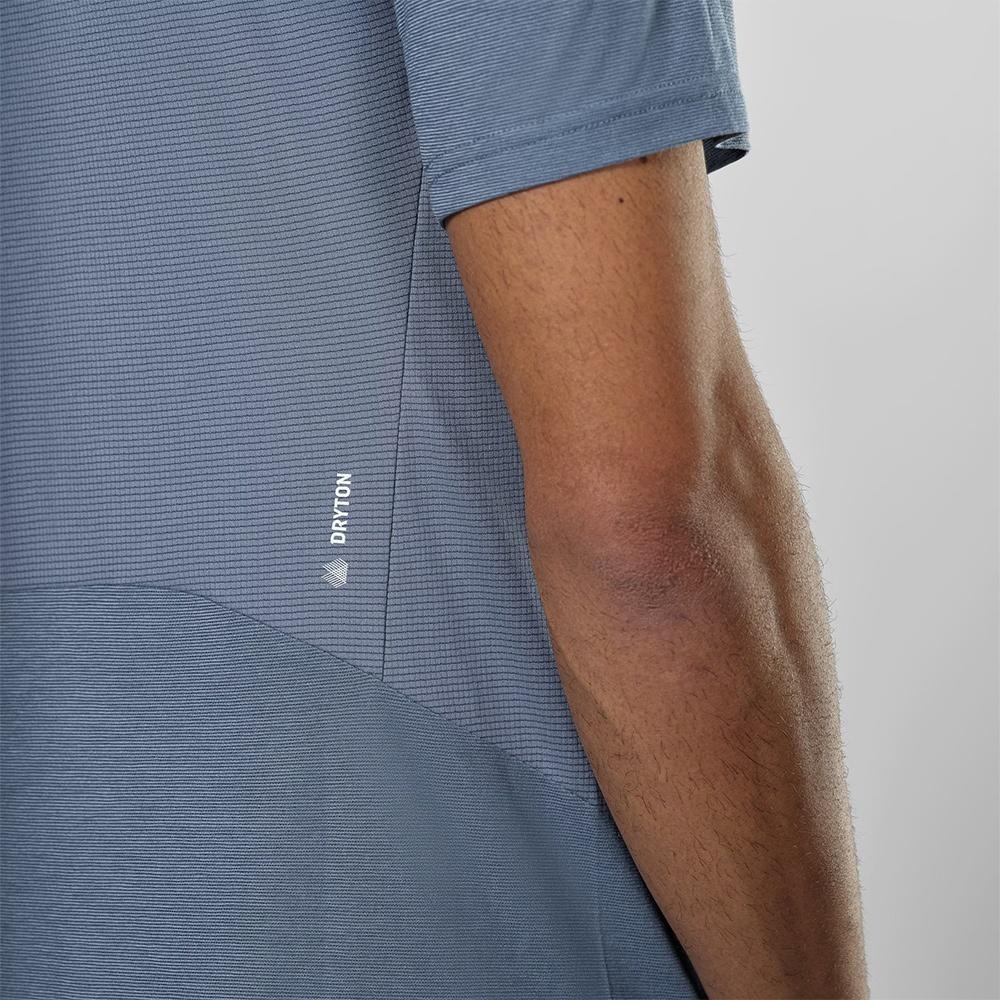 【SALEWA 義大利】PUEZ HYBRID DRY T-SHIRT 男 運動上衣｜吸濕快乾透氣排汗衣 短袖T恤-細節圖5