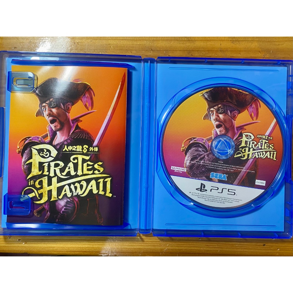 PS5人中之龍8 外傳 夏威夷海盜 簡繁中文版 真島吾朗-細節圖2