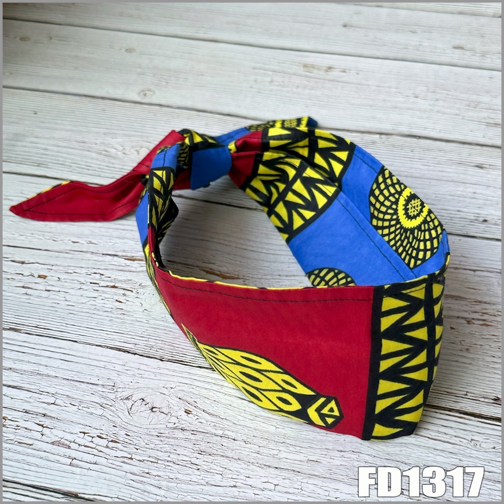 非洲花布髮帶(無鋼絲)百變造型 民族風 可自行造型-規格圖8