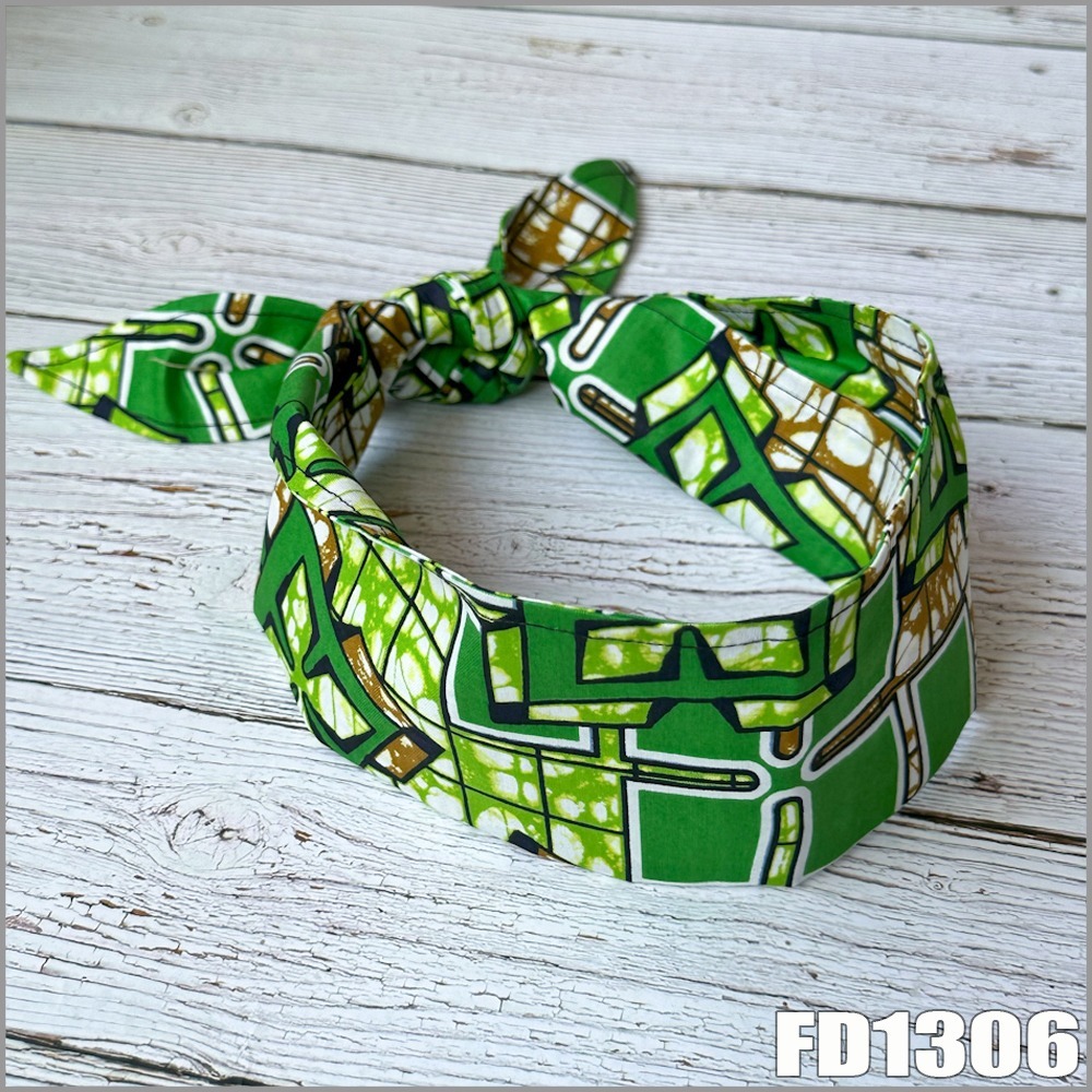 非洲花布髮帶(無鋼絲)百變造型 民族風 可自行造型-規格圖8