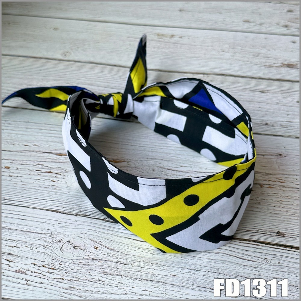 非洲花布髮帶(無鋼絲)百變造型 民族風 可自行造型-規格圖8