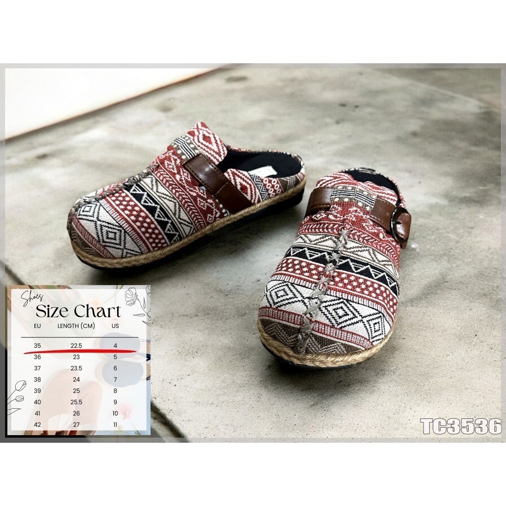 清邁手工包鞋 泰北少數民族 手工 老布 實穿 獨一無二-細節圖3