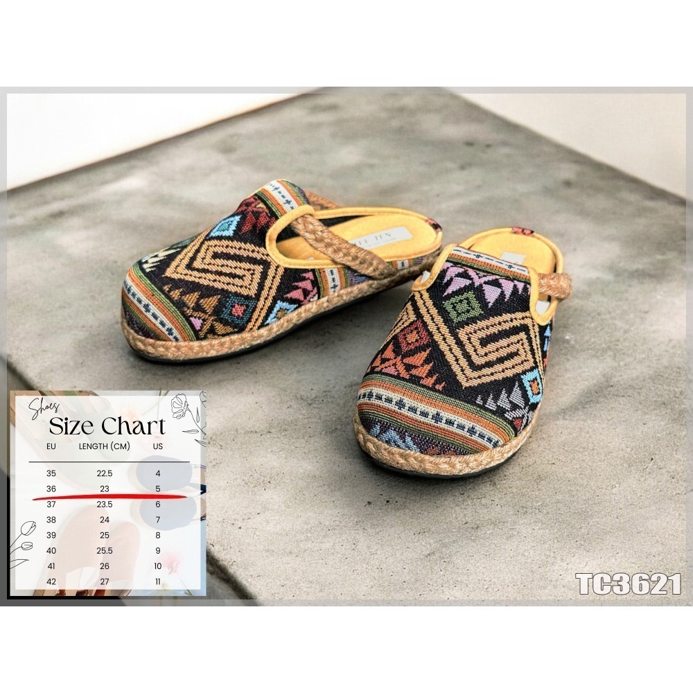 清邁手工包鞋 泰北少數民族 手工 老布 實穿 獨一無二-細節圖4