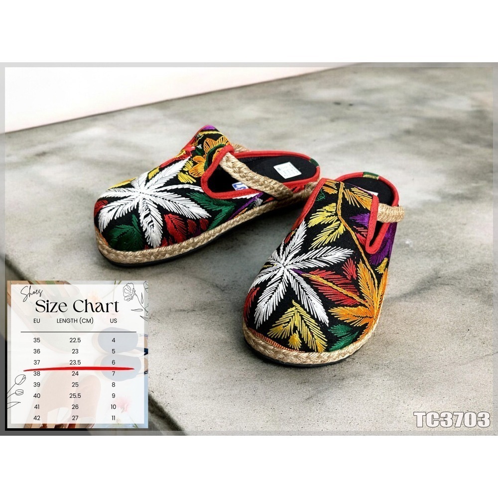 清邁手工包鞋 泰北少數民族 手工 老布 實穿 獨一無二-細節圖8