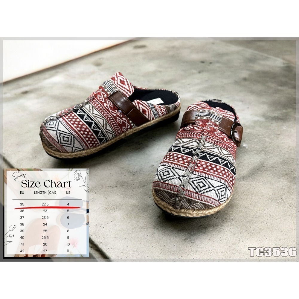 清邁手工包鞋 泰北少數民族 手工 老布 實穿 獨一無二-規格圖9