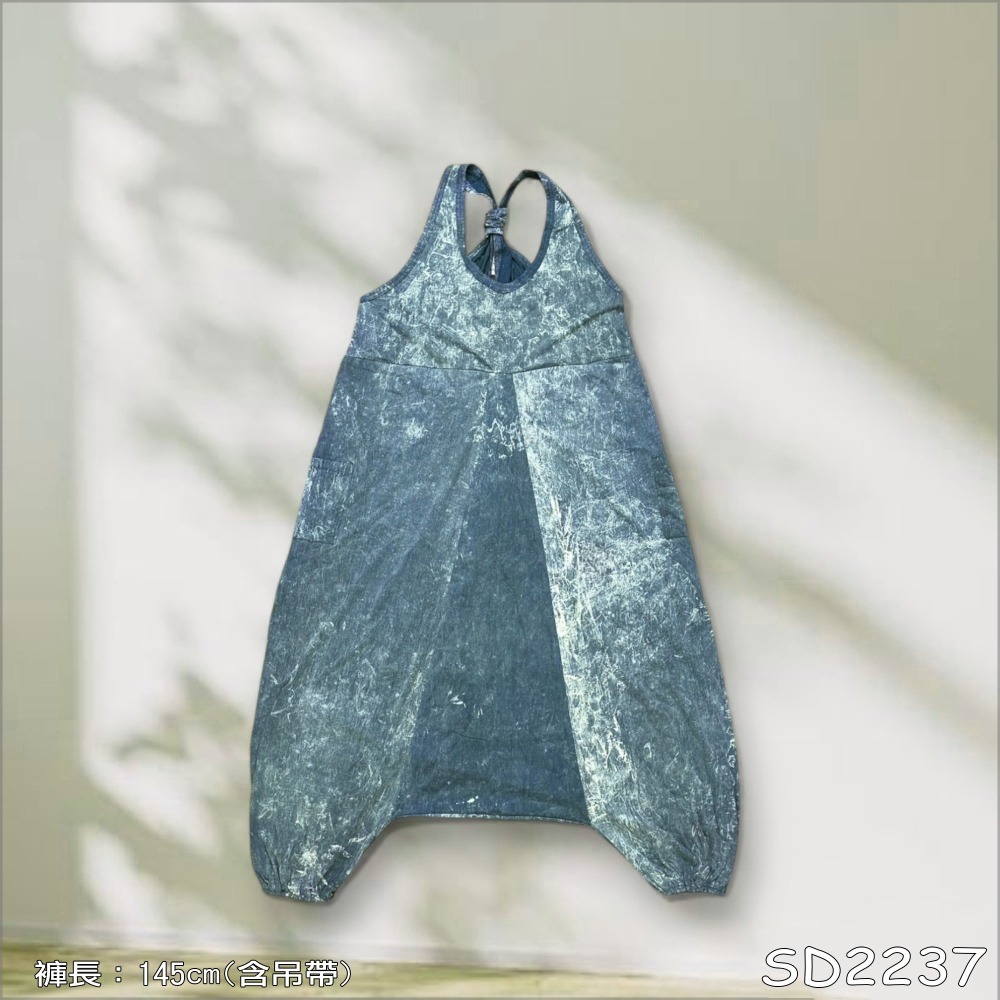 清邁吊帶飛鼠褲 舒適輕鬆 隨時啟動渡假模式 獨一無二 現貨不用等-細節圖10