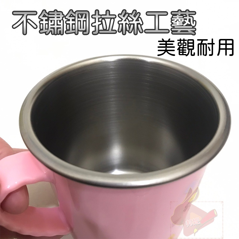 下單送小禮物⚡️台灣製造 不鏽鋼杯 防燙杯 隔熱杯 汪汪隊 304不銹鋼 幼兒園水杯台灣製兒童水杯佩佩豬巧虎帶蓋杯手把-細節圖6