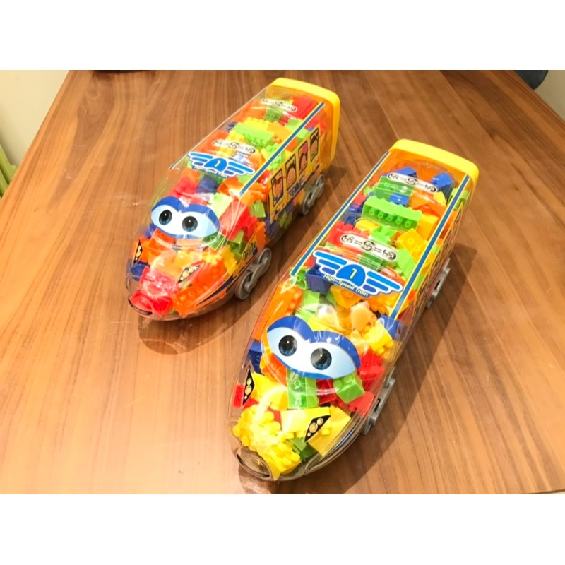 下單贈小玩具⚡高鐵桶裝積木 積木桶 多功能積木 收納積木小汽車高鐵 火車玩具 樂高積木 樂高 桶裝積木百變積木數字積木-細節圖9