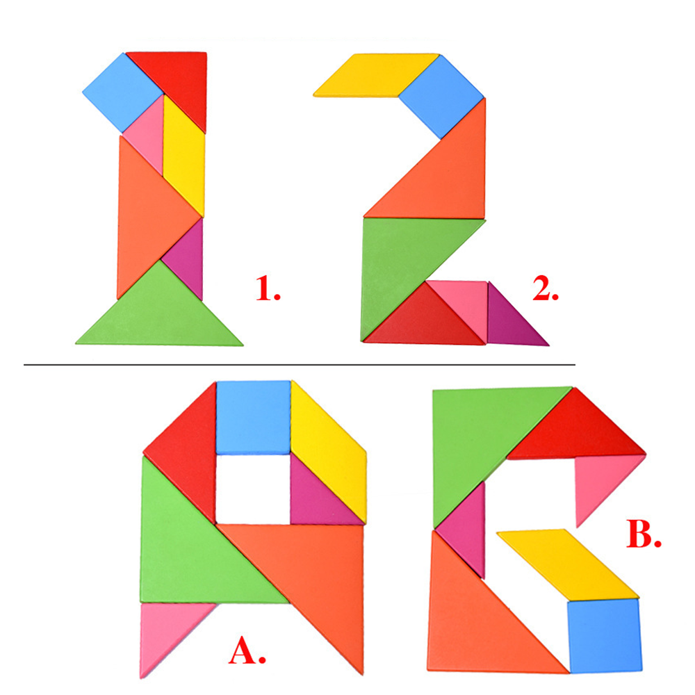 木製七巧板⚡️邦妮⚡️彩虹七巧板【台灣現貨 檢驗合格 】教具 益智 拼圖 啟蒙 益智拼圖 益智玩具 智能開發 益智積木-細節圖9